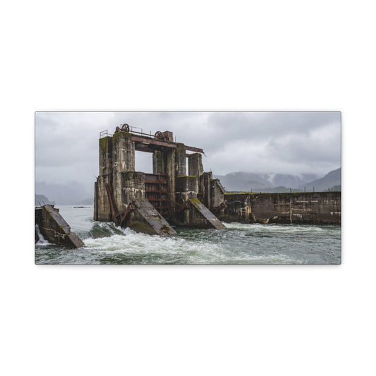 Spillway Terminal // Canvas Print