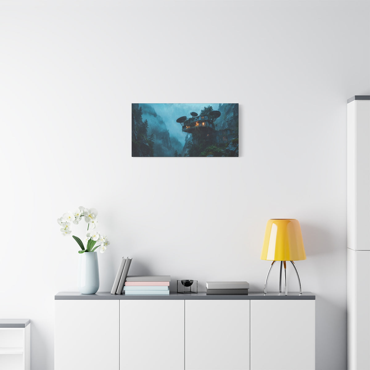 Cliffhold Array // Canvas Print