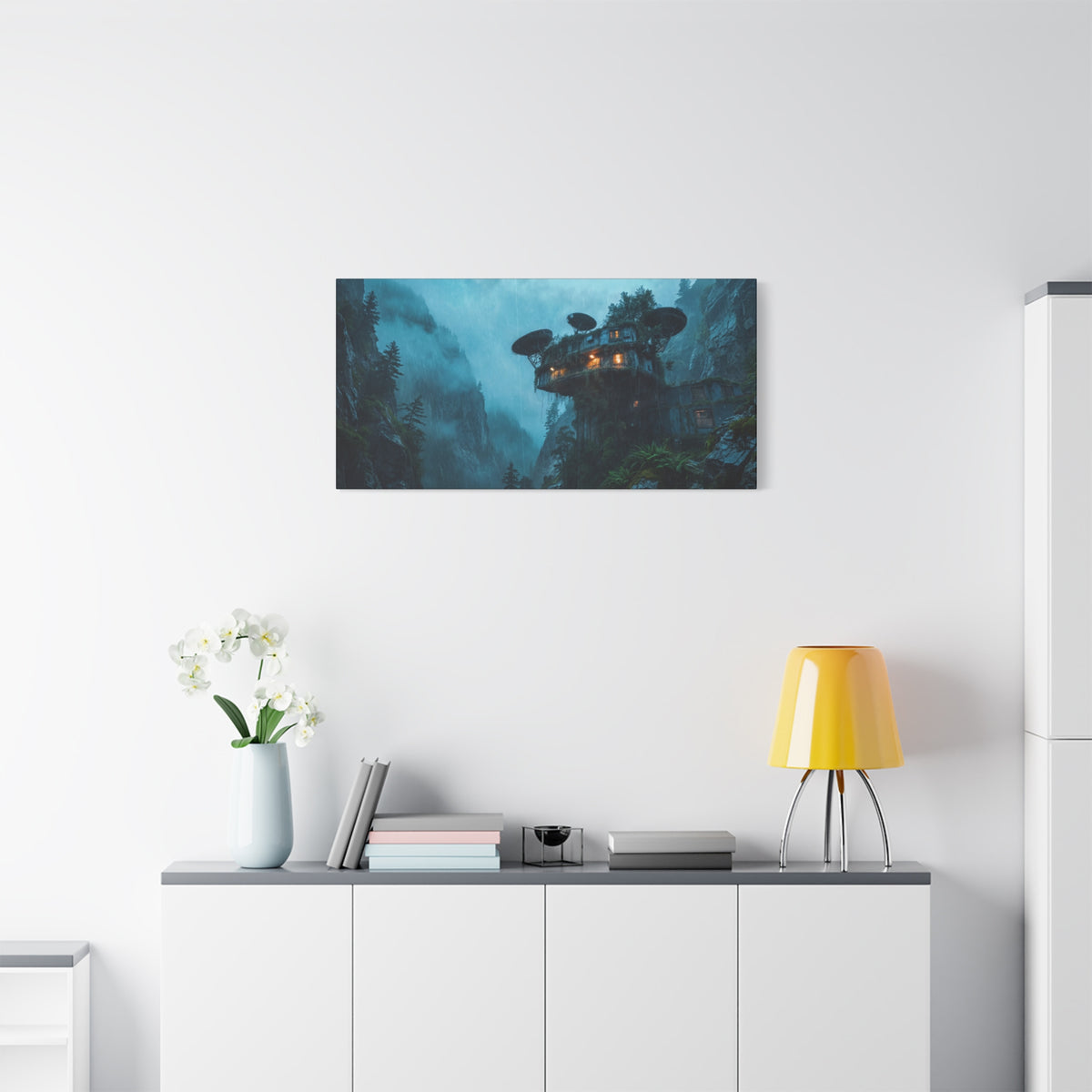 Cliffhold Array // Canvas Print
