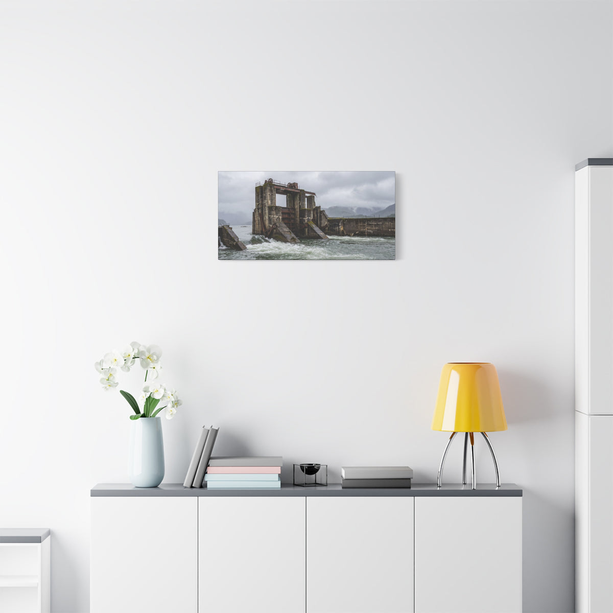 Spillway Terminal // Canvas Print