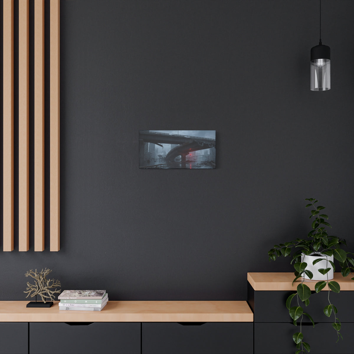 Broken Bridges // Canvas Print