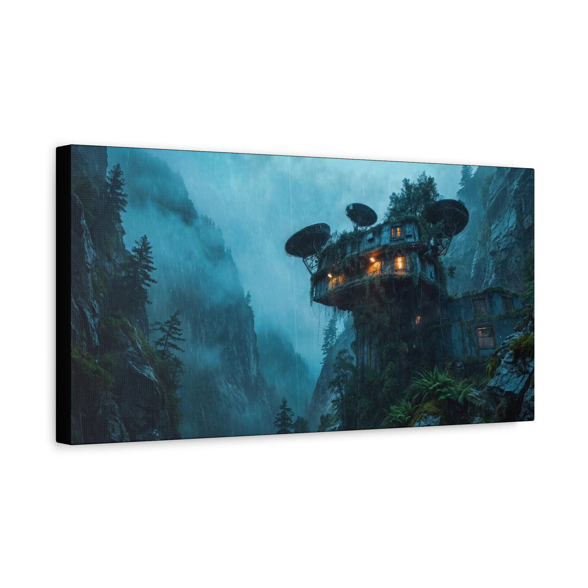 Cliffhold Array // Canvas Print